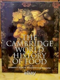 The Cambridge World History of Food (2-Volume Set) As New