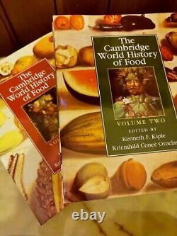 The Cambridge World History of Food (2-Volume Set) As New