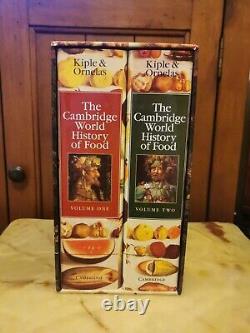 The Cambridge World History of Food (2-Volume Set) As New