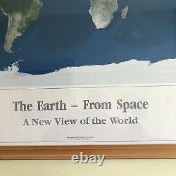 The Earth from Space A New View Of The world Framed 1990 Tom Van Sant Image