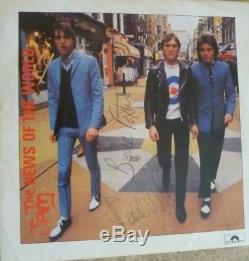 The Jam Fully Signed'news Of The World' Single