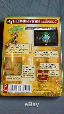 The Legend of Zelda A Link Between Worlds Collector's Hardcover Guide NEW