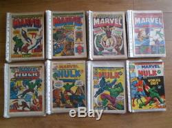 The Mighty World of Marvel / Job Lot 79 Issues / #1-79 / 1972 on-Owned from new