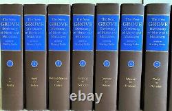 The New Grove Dictionary of Music and Musicians Complete 20 Vols Ed George Grove