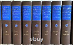 The New Grove Dictionary of Music and Musicians Complete 20 Vols Ed George Grove