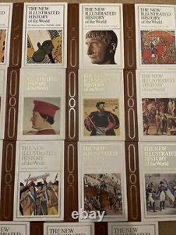 The New Illustrated History Of The World 21 Volume Rare Set USA 1970 By Hamlyn