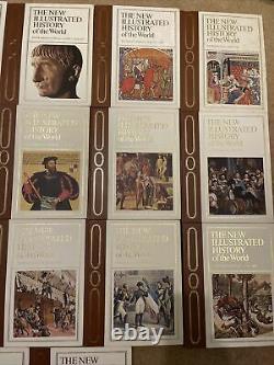The New Illustrated History Of The World 21 Volume Rare Set USA 1970 By Hamlyn