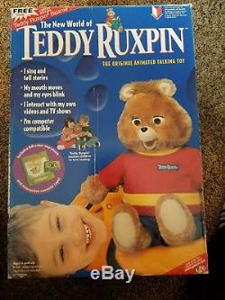 The New World of Teddy Ruxpin In Box, NEW, Instructions/Everything included