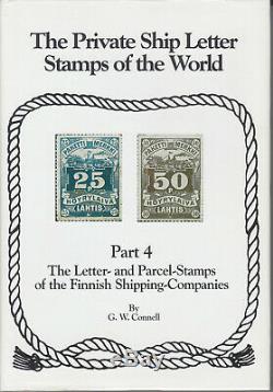 The Private Ship Letter Stamps of the World, complete set of 4 volumes, NEW