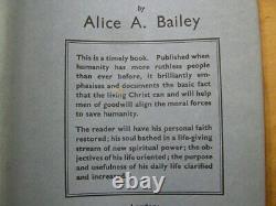 The Reappearance of the Christ -Alice Bailey OCCULT THEOSOPHY NEW WORLD RELIGION