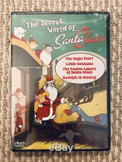 The Secret World Of Santa Claus Vol. 1 Christmas DVD Animated OOP RARE Brand NEW