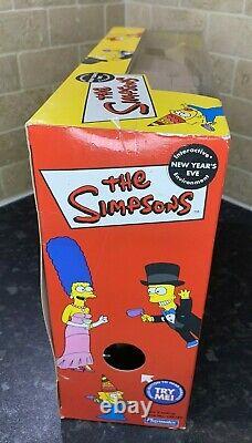 The Simpsons New Years Eve Environment Toy R Us Set WOS World Of Springfield