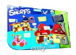 The Smurfs WORLD OF SMURFS PLAYSET New Sealed Box BNIB 2012 Jakks Pacific Toys