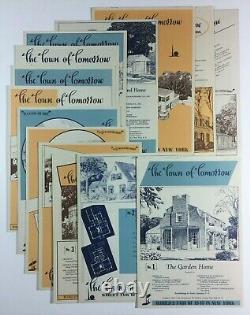 The Town Of Tomorrow New York Worlds Fair Fifteen Brochure Set 1940