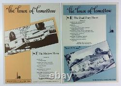 The Town Of Tomorrow New York Worlds Fair Fifteen Brochure Set 1940