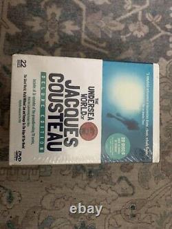 The Undersea World Of Jacques Cousteau Brand New Sealed DVD Boxset Deluxe Editio