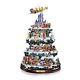 The Wonderful World Of Disney' Christmas Tree 4 Tiers Of Movement And Music New