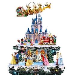 The Wonderful World Of Disney' Christmas Tree 4 Tiers Of Movement And Music New