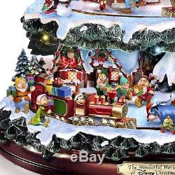 The Wonderful World Of Disney' Christmas Tree 4 Tiers Of Movement And Music New