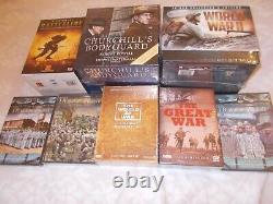 The World At War /the Great War Box Set/ Battleline 8 DVD Box Set And More