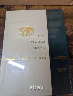 The World Book Year Book Set of 11 Some in Original Shipping Boxes NEW
