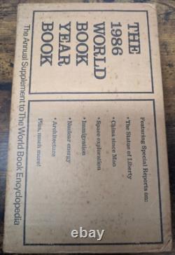 The World Book Year Book Set of 11 Some in Original Shipping Boxes NEW