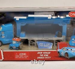 The World Of Cars Piston Cup Nights Gray Hauler The King Dinoco Pitty Brand New