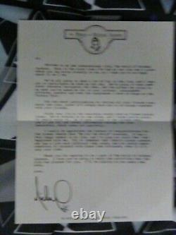 The World Of Michael Jackson News Letters Signed By Michael Jackson