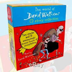 The World of David Walliams 14 Audio CDs Gift Box Set New, The Boy in the Dress