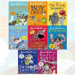 The World of David Walliams Biggest Box Set 8 Books Collection, New In stock