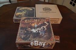 The World of SMOG Rise of Moloch Kickstarter Pledge NEW Sealed with extra dice