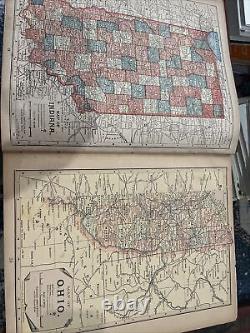 The new popular atlas of the world 1892