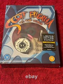 Titans Of Cult Scott Pilgrim Vs The World 4k Steelbook Uk LIM Ed New & Sealed