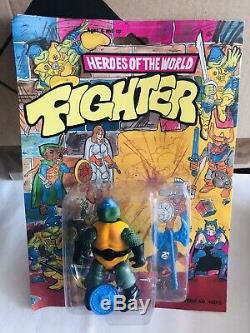 Turtles Tnmt Ko Heroes Of The World Fighter Serie Completa Moc New