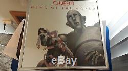 Ultra Rare Queen Band Memorabilia Promotional Mirror News Of The World