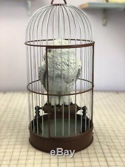 Universal Studios The Wizarding World of Harry Potter Hedwig in Cage Statue New