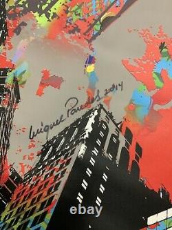 Urban Pop Art Queen News Of The World Original Print canvas Signed Miguel Parade