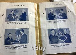 VERY RARE News of the World Darts Championship Programmes 1955 & 1960. Signed