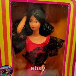 Vintage 1982 RARE Spanish Barbie, Spain, Dolls of the World, Mattel New