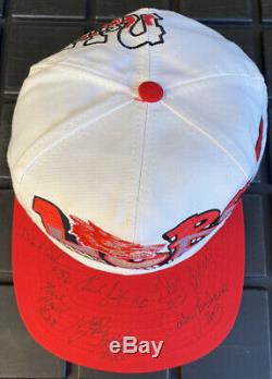 Vintage 90s New Mexico Lobos Top Of The World TOW Graffiti SnapBack Hat Cap
