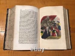 Vol 1 The History of the World Samuel Maunder 1860 HAND COLORED ENGRAVINGS RARE