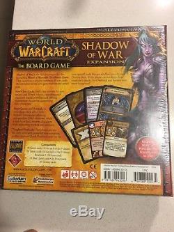 WORLD OF WARCRAFT THE BOARD GAME Shadow of War Expansion New In Shrink