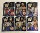 Wwe Set Of 6 Retro Action Figures Kane, Mankind, Sting, The Rock New On Card