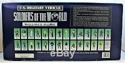 WWII Jeep Vehicle US Military Vehicle Soldiers of the World 1998 1/6 Scale NEW