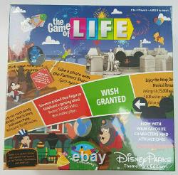 Walt Disney World The Game Of Life Theme Parks Attraction Edition Board Game NEW