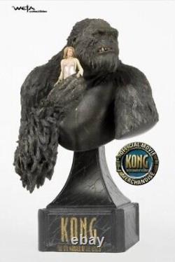 Weta Workshop King Kong with Ann Bust Sealed The 8th wonder of the world Statue