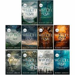 Wheel of Time Series Collection Eye Of World 10 Books by Robert Jordan NEW PB