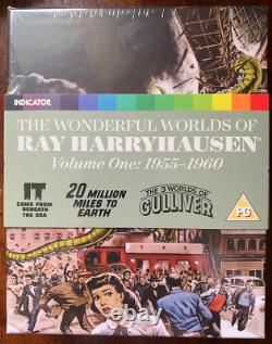 Wonderous Worlds of Ray Harryhausen 1955-1960 Blu-ray Box Set Ltd Ed Indicator