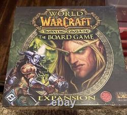 World Of Warcraft The Board Game The Burning Crusade Expansion BRAND NEW! SEALED
