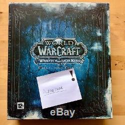 World Of Warcraft Wrath Of The Lich King Collectors Edition NEW & SEALED
